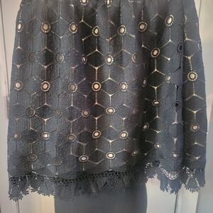 Pinky Black and Cream Garment